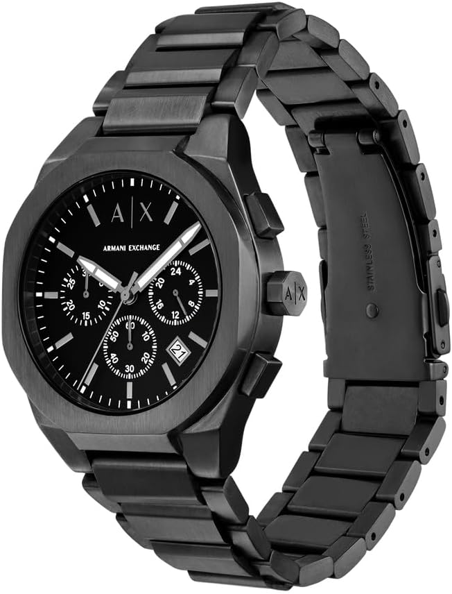  Montre Chronographe Armani Exchange Rafael AX4183 - Full Black Matte